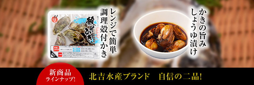 広島県産牡蠣・新鮮生かきをお取り寄せ｜有限会社北吉水産